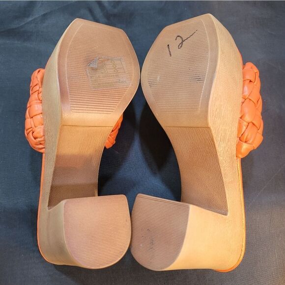 BRAND NEW YOKI BLOCK HEEL BRAIDED STRAP DETAILS WOMEN"S SANDAL S2 - Picture 10 of 13